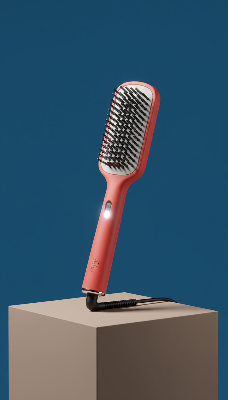 Ceramic Straightening Brush Urban Coral Limited Edition